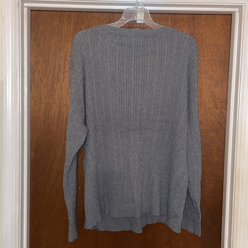 Lane Bryant gray sweater​ - Picture 2 of 3